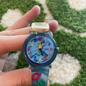 Vintage 90s Colorful Crayon Kids Watch